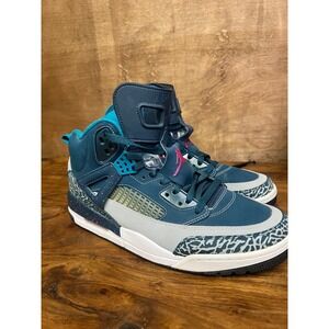 Jordan Spizike Space Blue Fusion Pink Tropical Teal 315371-407 Mens 11.5 2014
